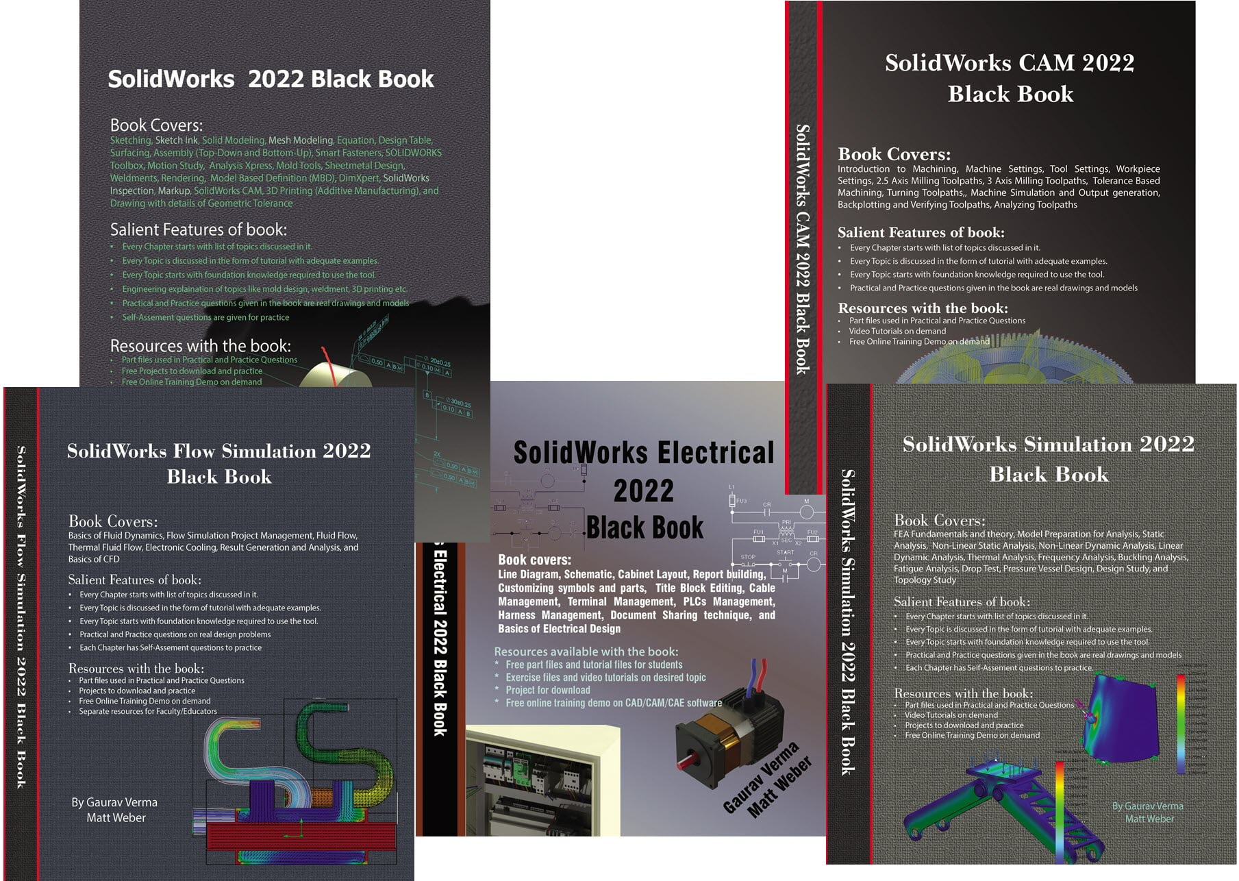 Solidworks 2022 ebook bundle set
