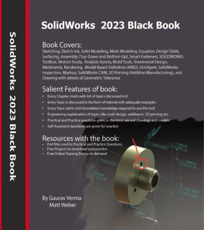 SolidWorks 2023 Black Book cover image